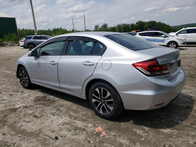 2HGFB2F81FH505984 - 2015 HONDA CIVIC EX SILVER photo 2