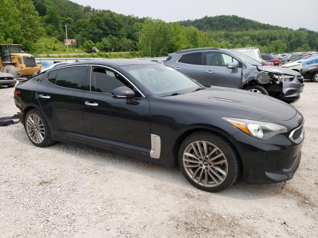 KNAE15LAXJ6015198 - 2018 KIA STINGER BLACK photo 4