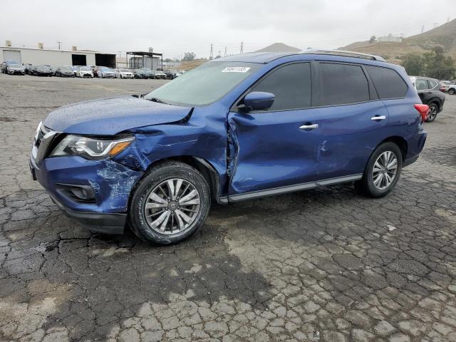 5N1DR2MN4KC617763 - 2019 NISSAN PATHFINDER S BLUE photo 1