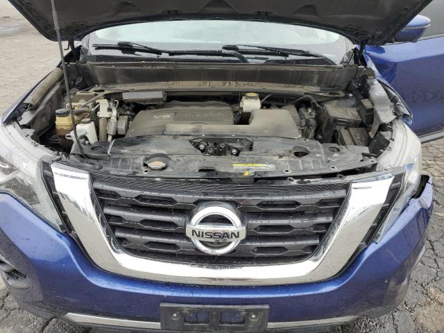 5N1DR2MN4KC617763 - 2019 NISSAN PATHFINDER S BLUE photo 12