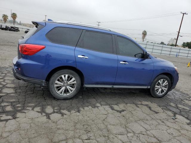 5N1DR2MN4KC617763 - 2019 NISSAN PATHFINDER S BLUE photo 3