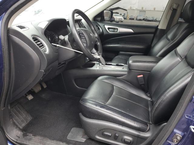 5N1DR2MN4KC617763 - 2019 NISSAN PATHFINDER S BLUE photo 7