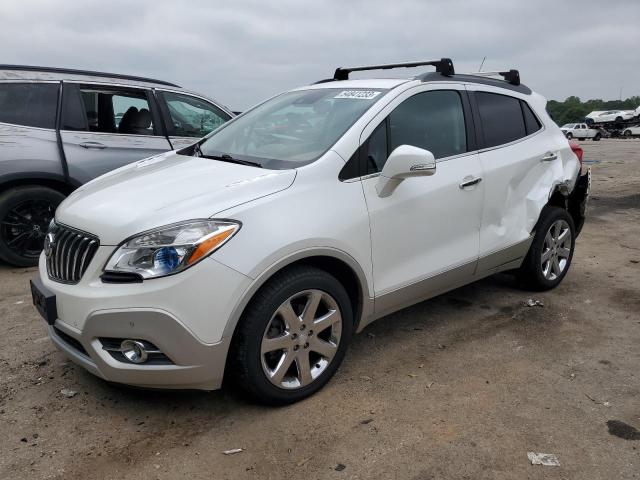 KL4CJDSBXEB675439 - 2014 BUICK ENCORE PREMIUM WHITE photo 1