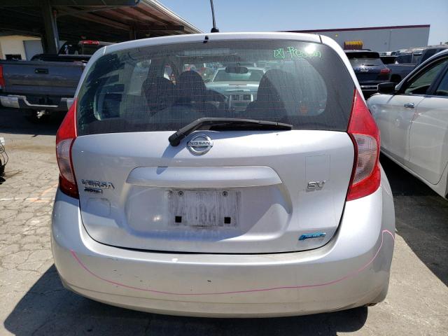 3N1CE2CP4EL414169 - 2014 NISSAN VERSA NOTE S SILVER photo 6