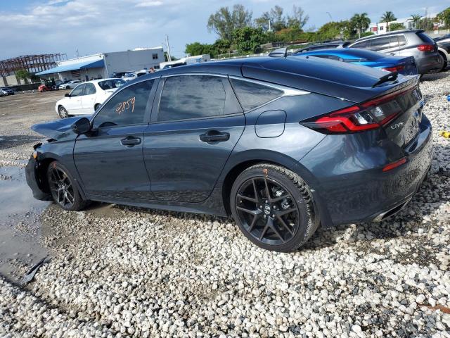 19XFL1H82NE024008 - 2022 HONDA CIVIC SPORT TOURING GRAY photo 2