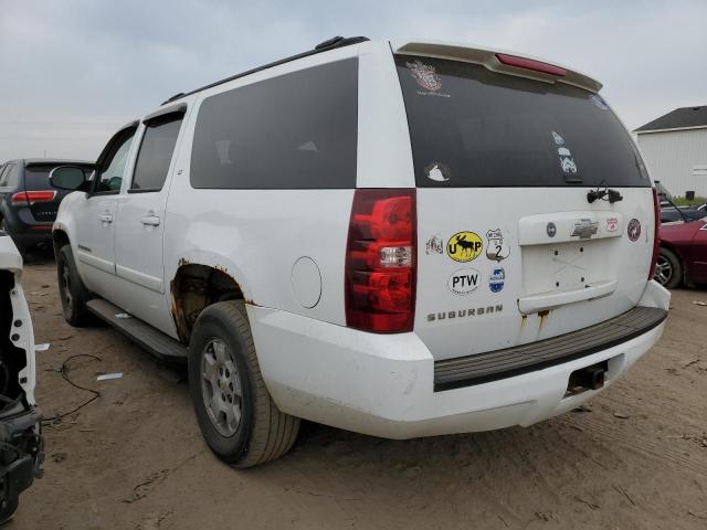 3GNFK16347G108050 - 2007 CHEVROLET SUBURBAN K1500 WHITE photo 2