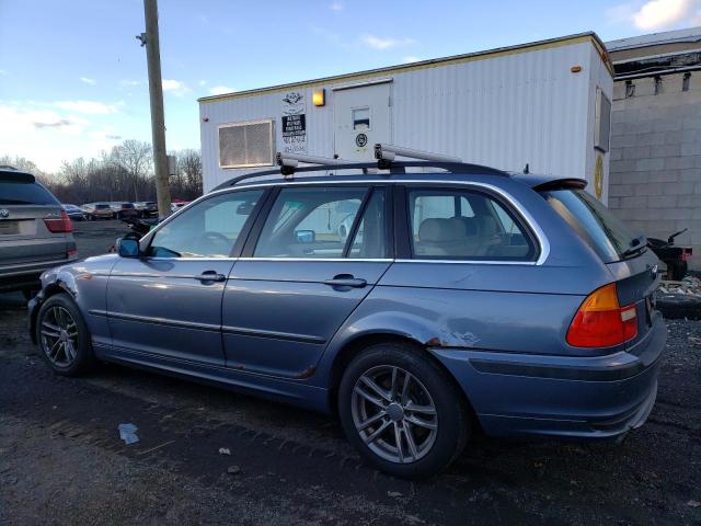WBAEP33423PE91524 - 2003 BMW 325 XIT BLUE photo 2
