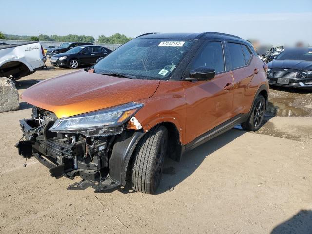 3N1CP5DV5NL476415 - 2022 NISSAN KICKS SR ORANGE photo 1