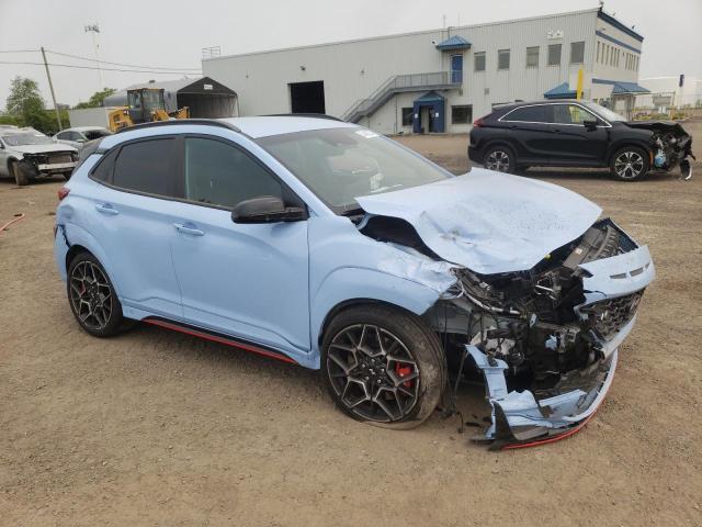 KM8KH3ACXPU010500 - 2023 HYUNDAI KONA N BASE BLUE photo 4