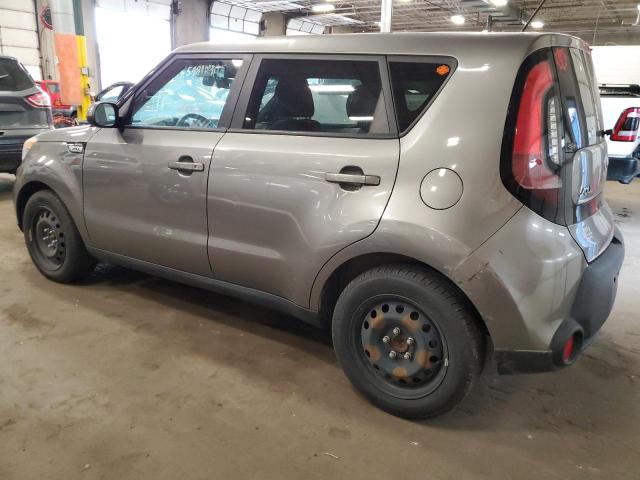 KNDJN2A25F7175345 - 2015 KIA SOUL GRAY photo 2