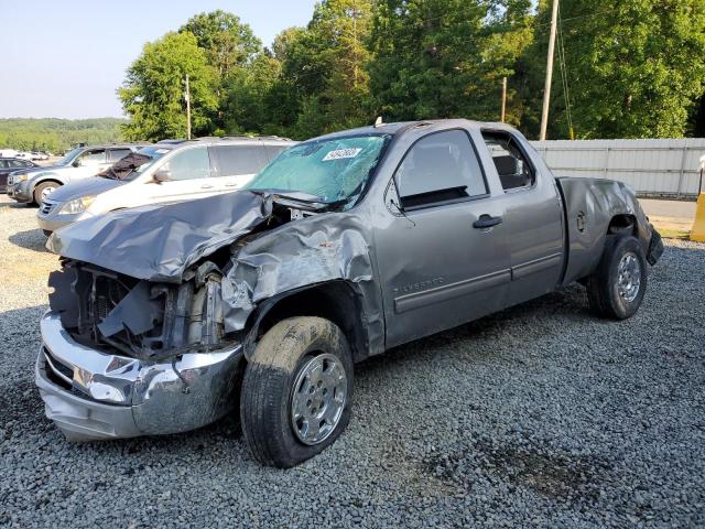 1GCRCSE04DZ104382 - 2013 CHEVROLET SILVERADO2 C1500 LT GRAY photo 1