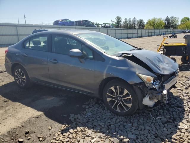 19XFB2F85DE271548 - 2013 HONDA CIVIC EX GRAY photo 4