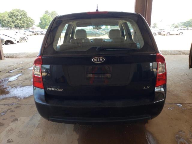 KNAFG525487197508 - 2008 KIA RONDO BASE BLACK photo 6