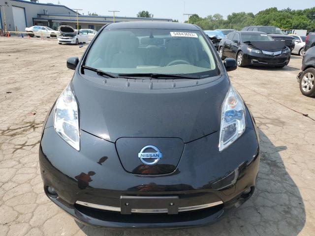 1N4AZ0CP6EC335455 - 2014 NISSAN LEAF S BLACK photo 5