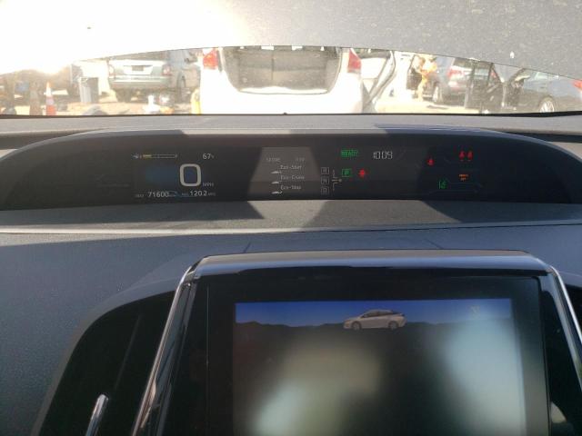 JTDKARFP8H3034373 - 2017 TOYOTA PRIUS PRIM ნაცრისფერი ფოტო 9