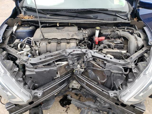 3N1AB7AP0KY342188 - 2019 NISSAN SENTRA S BLUE photo 11