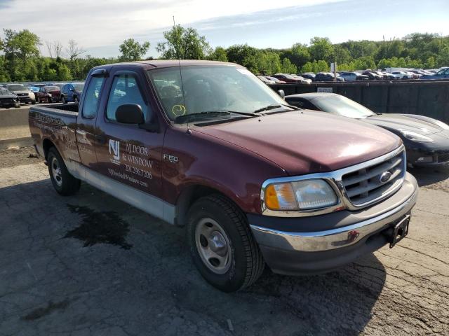 2FTRX17283CA35088 - 2003 FORD F150 MAROON photo 4