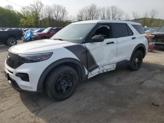 1FM5K8AB7LGA41800 - 2020 FORD EXPLORER POLICE INTERCEPTOR WHITE photo 1
