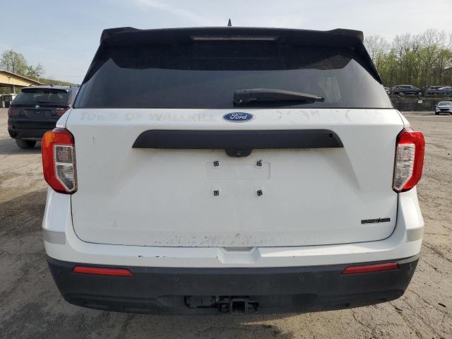 1FM5K8AB7LGA41800 - 2020 FORD EXPLORER POLICE INTERCEPTOR WHITE photo 6