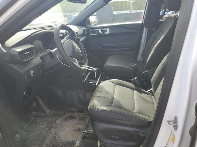 1FM5K8AB7LGA41800 - 2020 FORD EXPLORER POLICE INTERCEPTOR WHITE photo 7