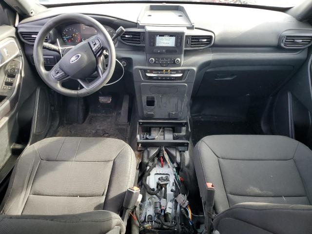 1FM5K8AB7LGA41800 - 2020 FORD EXPLORER POLICE INTERCEPTOR WHITE photo 8