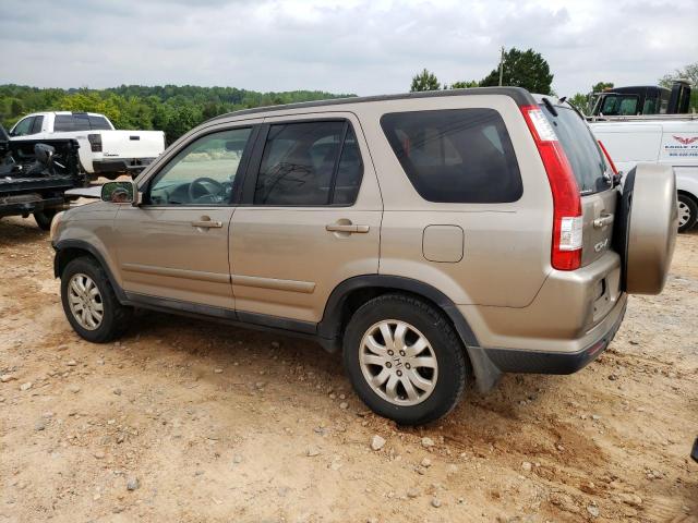 SHSRD78996U434184 - 2006 HONDA CR-V SE TAN photo 2