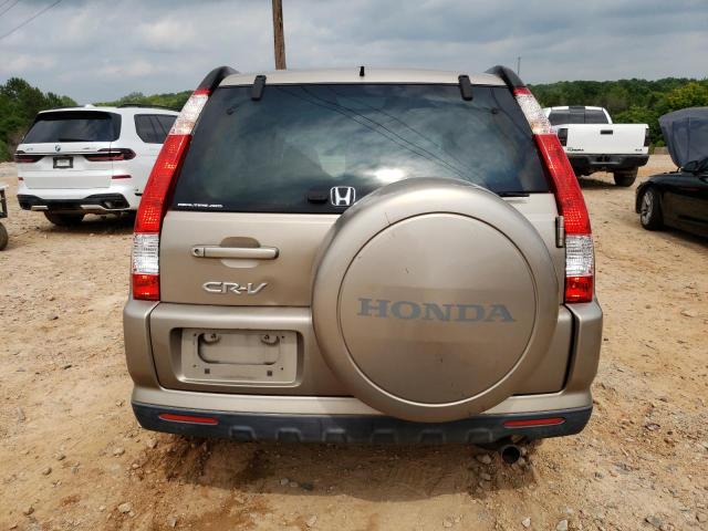 SHSRD78996U434184 - 2006 HONDA CR-V SE TAN photo 6