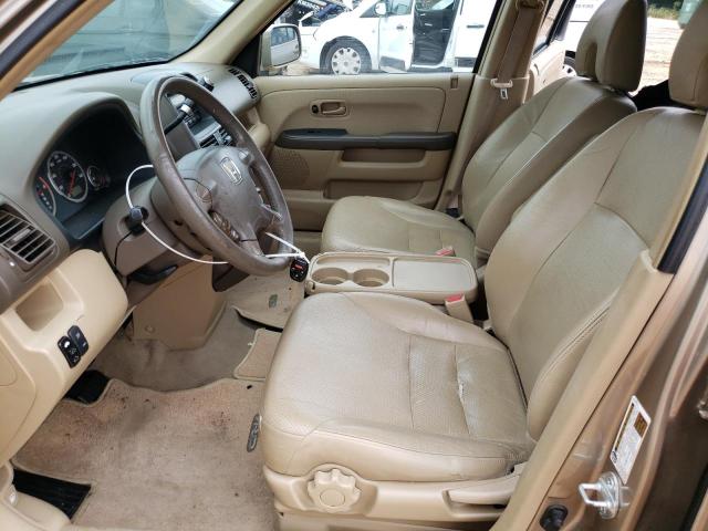 SHSRD78996U434184 - 2006 HONDA CR-V SE TAN photo 7