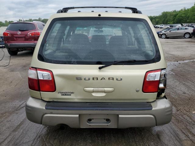 JF1SF65501H703380 - 2001 SUBARU FORESTER S GOLD photo 6