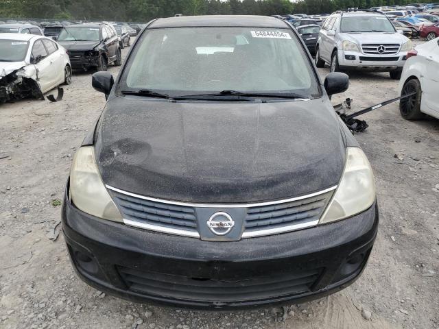 3N1BC13E48L356417 - 2008 NISSAN VERSA S BLACK photo 5