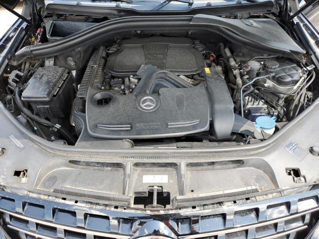 4JGDA5HB3CA089901 - 2012 MERCEDES-BENZ ML 350 4MATIC BLACK photo 11