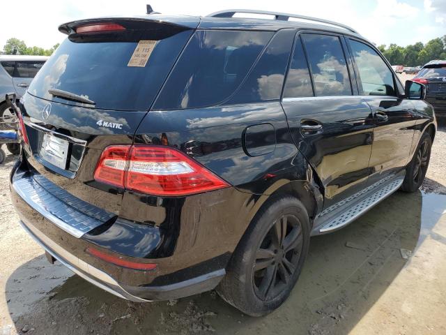 4JGDA5HB3CA089901 - 2012 MERCEDES-BENZ ML 350 4MATIC BLACK photo 3