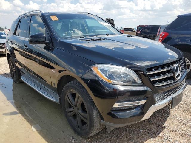 4JGDA5HB3CA089901 - 2012 MERCEDES-BENZ ML 350 4MATIC BLACK photo 4