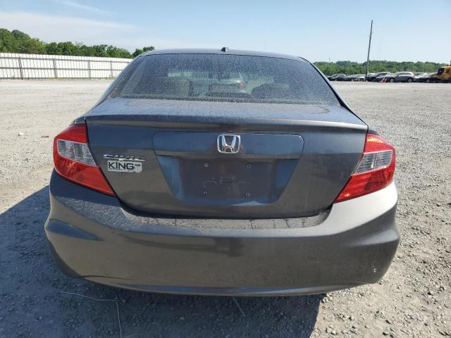 2HGFB2F96CH531064 - 2012 HONDA CIVIC EXL 灰色 照片 6