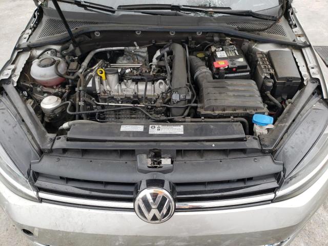 3VWG57AU7KM010872 - 2019 VOLKSWAGEN GOLF S SILVER photo 11