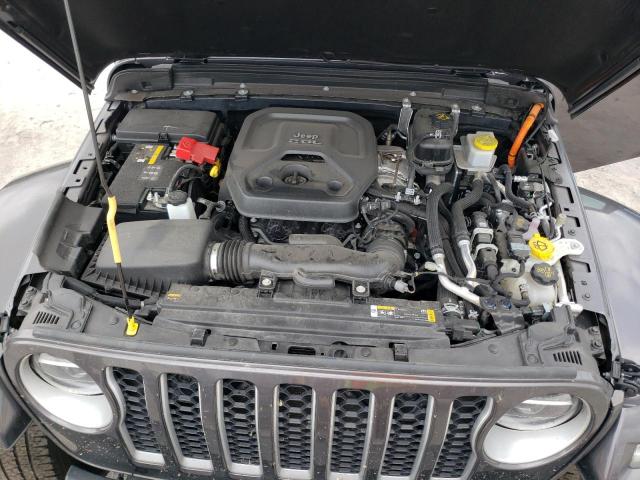 1C4JJXP66MW776706 - 2021 JEEP WRANGLER U SAHARA 4XE GRAY photo 12