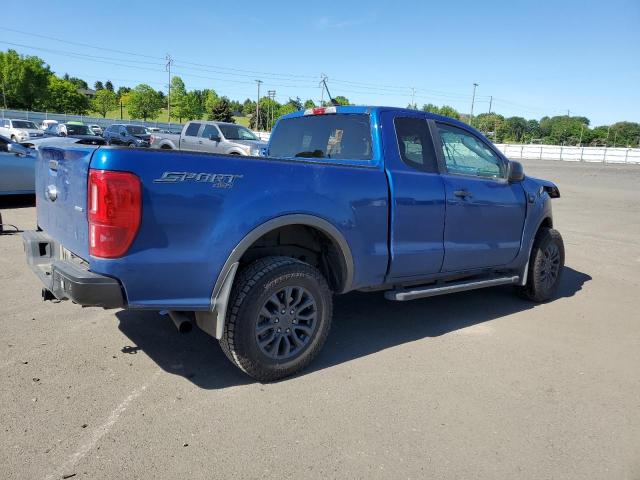 1FTER1FH7LLA36396 - 2020 FORD RANGER XL BLUE photo 3