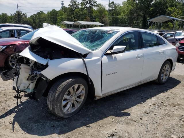 1G1ZD5ST1KF138400 - 2019 CHEVROLET MALIBU LT WHITE photo 1