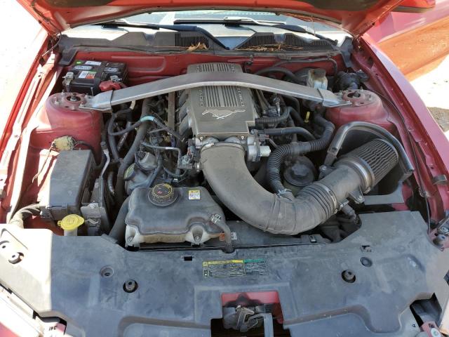 1ZVBP8CH3A5155504 - 2010 FORD MUSTANG GT RED photo 11