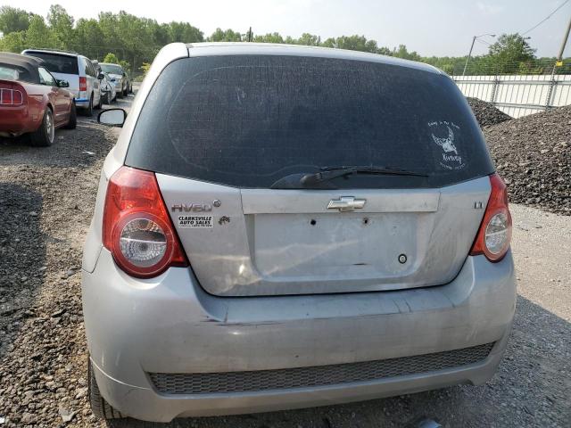 KL1TD6DE7AB095986 - 2010 CHEVROLET AVEO LS SILVER photo 6