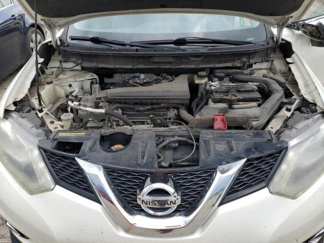 5N1AT2MV1FC813170 - 2015 NISSAN ROGUE S WHITE photo 12