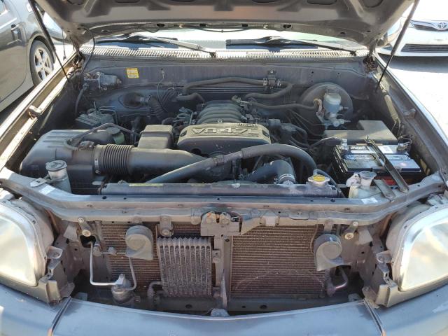 5TBRT34116S481006 - 2006 TOYOTA TUNDRA ACCESS CAB SR5 GRAY photo 11