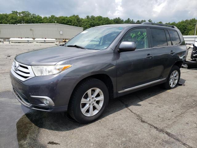 5TDBK3EH5BS041579 - 2011 TOYOTA HIGHLANDER BASE GRAY photo 1