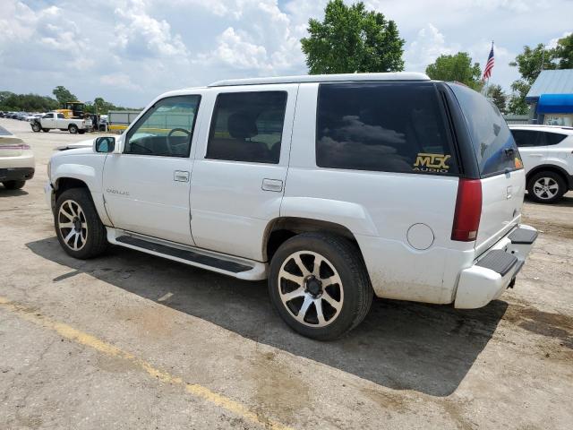 1GYEK13R9YR141408 - 2000 CADILLAC ESCALADE WHITE photo 2