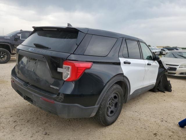 1FM5K8AB1NGC24306 - 2022 FORD EXPLORER POLICE INTERCEPTOR 双色 照片 3
