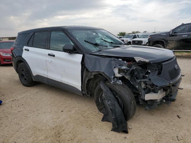 1FM5K8AB1NGC24306 - 2022 FORD EXPLORER POLICE INTERCEPTOR 双色 照片 4