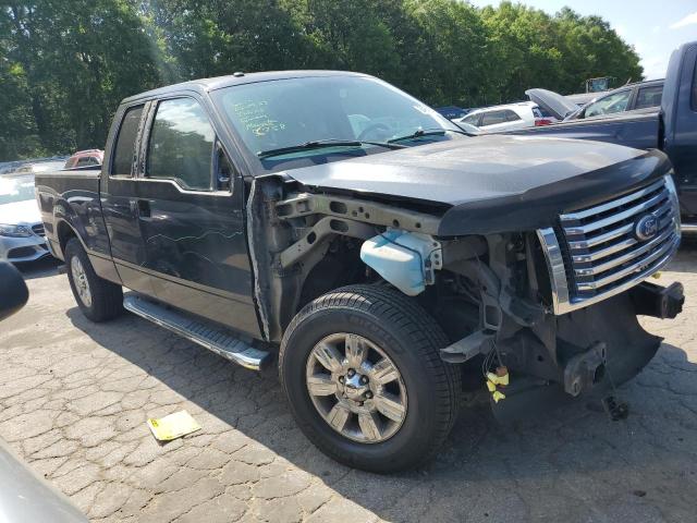 1FTFX1CF8BFA14336 - 2011 FORD F150 SUPER CAB BLACK photo 4