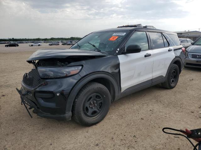 1FM5K8AB2NGA58118 - 2022 FORD EXPLORER POLICE INTERCEPTOR 黑色 照片 1