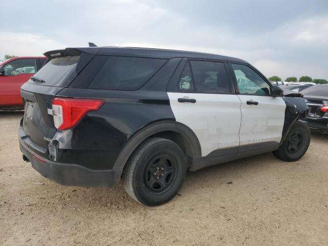 1FM5K8AB2NGA58118 - 2022 FORD EXPLORER POLICE INTERCEPTOR 黑色 照片 3