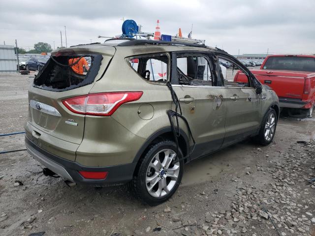 1FMCU0H92DUB31137 - 2013 FORD ESCAPE SEL GREEN photo 3